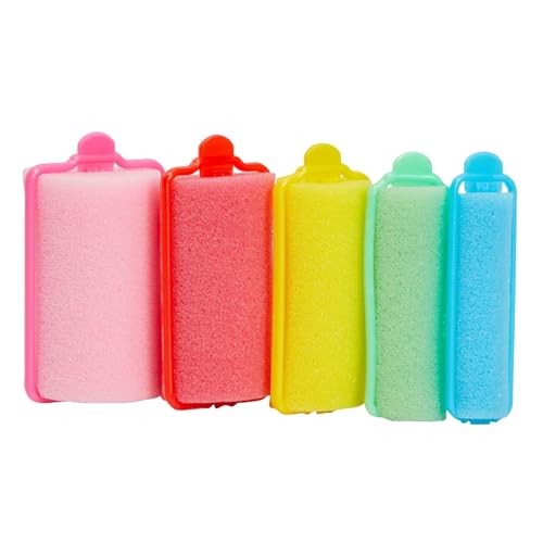 Okuna Outpost Foam Sponge Hair Rollers, Soft Heatless Sleeping Curlers (Jumbo, XLarge, Large, Medium, Small) - 100 Pack - Foam Hair Rollers - Soft Curlers - Thumbnail 4