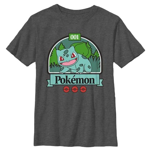 Pokemon Unisex-Child Green Bulbasaur