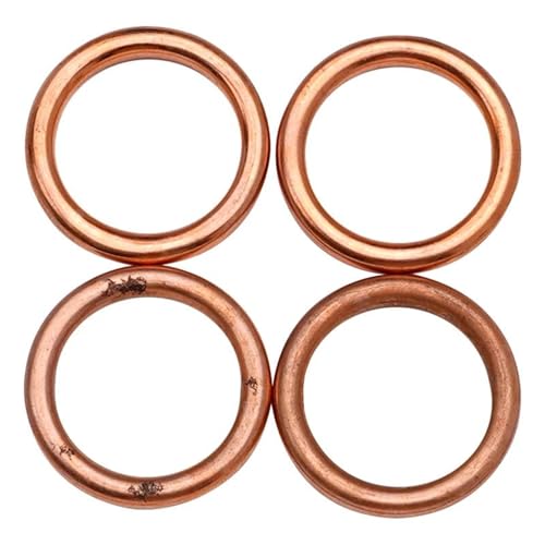 Joint d'échappement moto 30 x 23 mm pour stopper les fuites de gaz (pack de 4)
