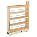 Rev-A-Shelf - 448-BCBBSC-5C - 5 in. Pull-Out Wood Base Cabinet Organizer with Ball-Bearing Soft-Close Slides
