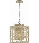 Crystorama Jayna 1 Light Burnished Silver Pendant JAY-A5001-BS - Modern Farmhouse Chandelier Ligh...
