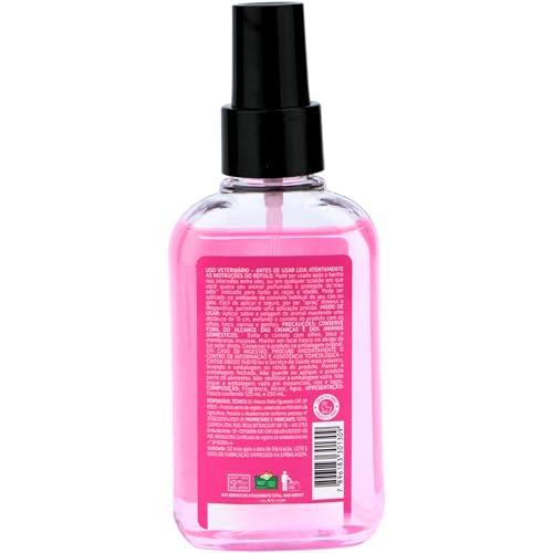 Sanol Dog Colônia Para Pêlos De Cães Fêmea 120 Ml Rosa