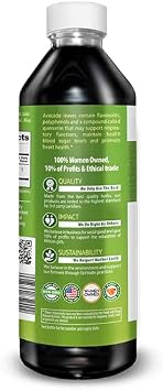 Herbal Goodness Avocado Leaf Extract Liquid 12oz, Hoja de Aguacate