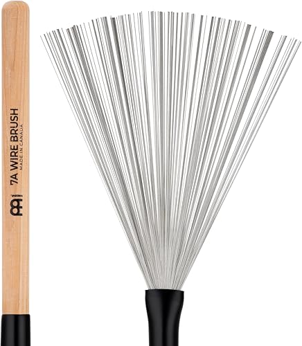 Meinl 7A Fixed Wire Brush balai de batterie à brins métalliques fixes