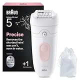 Braun Silk·épil 5, epilatore da bagnato e asciutto, per una facile rimozione dei capelli, pelle liscia a lungo, 5-011, fenicottero rosa