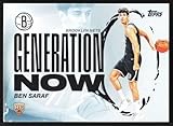 2025-26 Topps Basketball Generation Now GN-26 Ben Saraf RC Rookie Brooklyn Nets Official NBA Trading Card (Stock Photo Shown, Near Mint to Mint Condition)