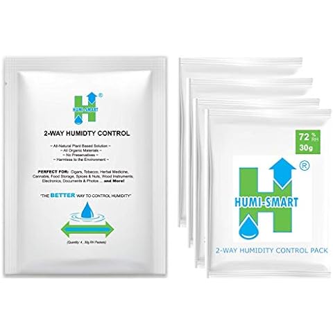 Humi-Smart 2-Way Control 72% RH 30g 4-Pack Cover