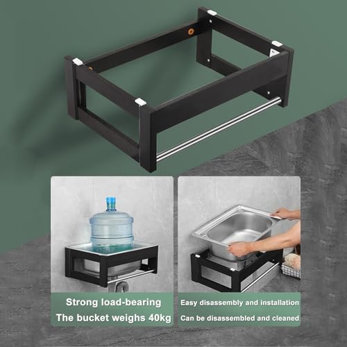 Évier de cuisine mural en acier inoxydable durable avec robinetterie complète