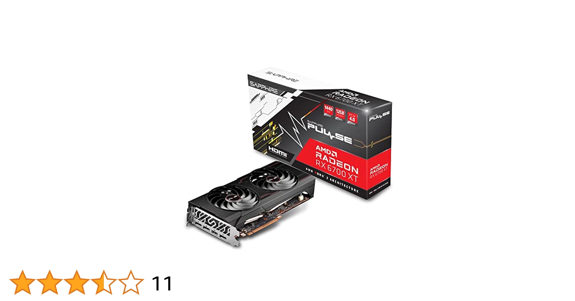 Amazon | Sapphire PULSE Radeon RX 6700 XT OC グラフィックス