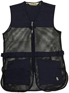 Bob Allen 245M Full Mesh Dual Pad Shooting Vest Navy L