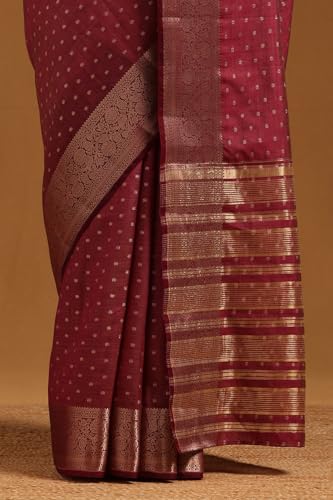 Image of Soch Womens Art Silk Zari Woven Saree