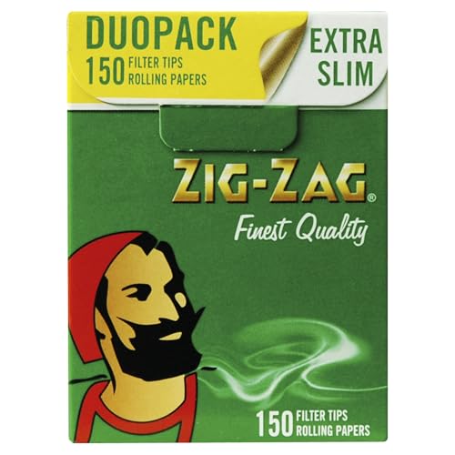 600 Zig Zag Vert Standard Roulant Papiers & 600 Swan Extra Slim Filtre Embouts