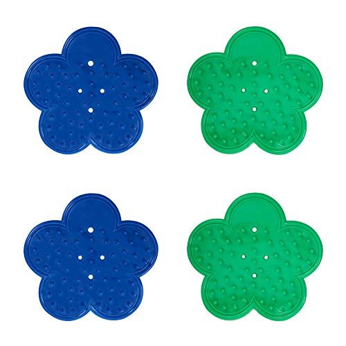 WANDIC Rose Stripper, Set of 4 Rubber Leaf Thorn Stripping Tools Floristry Supplies Remover for Floristry Art