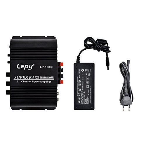 LEPY LP-168S 2.1CH Super Bass HI-FI Audio Stereo wzmacniacz wzmacniacza subwoofera, wzmacniacz samochodowy, hifi do samochodu, motocykla, domu, urządzeń audio + światło LED DollaTek