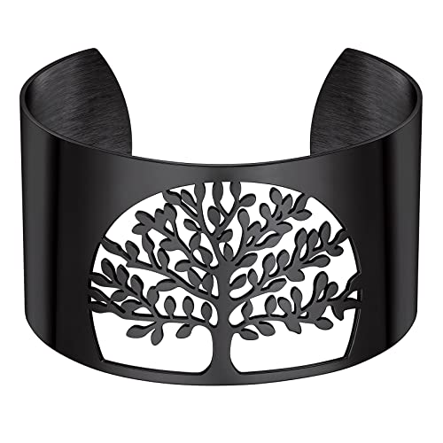 Accessoire de Style Bohémien pour Femme Bracelet Manchette Large