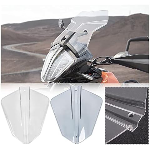 Motorcycle Detachable Headlight Guard Protector for K.T.M 390 Adventure 20-22, PC Plastic Headlamp Lens Cover Protection Front Fairing for 890 ADV 790 Adventure S R 2019 2020 2021 2022 (Clear) Cover