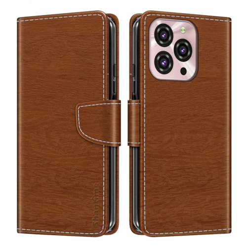 Shantime ���U�[���z�P�[�X Oukitel C3-EV 4G �Ƃ̌݊������� �J���t���蒠�^ �J�[�h���[ �}�O�l�b�g�� �S�ʕی�V�F��(�u���E��)