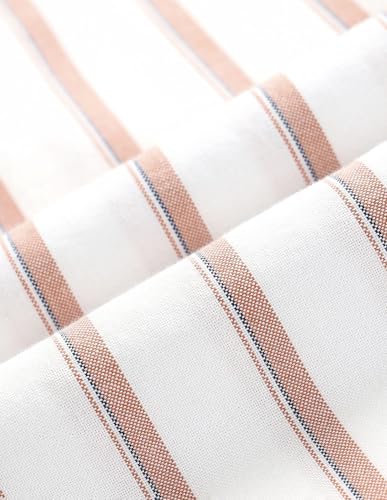 Image of U.S. Polo ASSN. Striped Regular Fit Cotton Shirts for Men - 100% Cotton, Full Sleeve Mens Casual Shirts