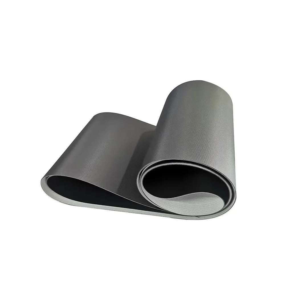 2 mm gruby matowy czarny przenośnik taśmowy PVC, 1 szt., obwód 600-1850 mm, opcje szerokości: 200/250/300 mm, idealny do zastosowań przemysłowych Heavy Du, Transmiss Solut