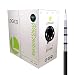 LOGICO RG6 Quad Shield 18 AWG Satellite TV Black 500' Feet ft Coaxial Coax Cable Wire