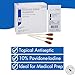 Henry Schein Prep Povidone-Iodine Swabsticks 3's, Individually Packed, Sterile, Antiseptic for Skin Preparation, 10% Povidone-Iodine, 25 Packs per Box - 10 Boxes