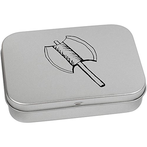 110mm 'Battle Axe' Metal Hinged Tin/Storage Box (TT00059031)