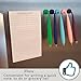 Wellspring Wiggle Writing Pens - Magnetic Pen with Built-in Magnet for Fridge Notes & Lists - Refillable Pens for Home & Office - Pink