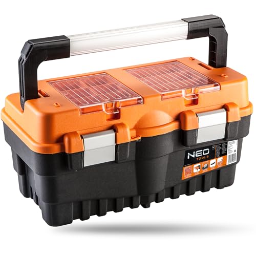 NEO TOOLS Gereedschapkoffer Werkzeugkasten 18", 46.2 x 25.6 x 24.2 cm