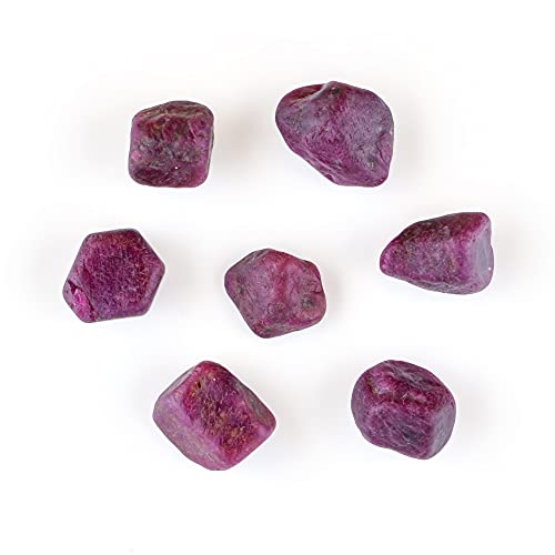 50Carats Genuine Raw Ruby Rough Rock Gemstone, Chakra Healing Energy Birthstone Crystal For Jewelry Making Supplies, Gift For Her, Wire Wrapping Diy Crafts, Wholesale Bulk Loose Gemstones #TOP3