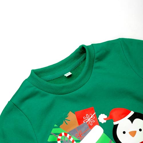 Image of Popshion Toddler Boys Sweatshirts Dinosaur Long Sleeve Pullover Crewneck Shirts Cartoon Tee Sport Tops for Kids 1-8T
