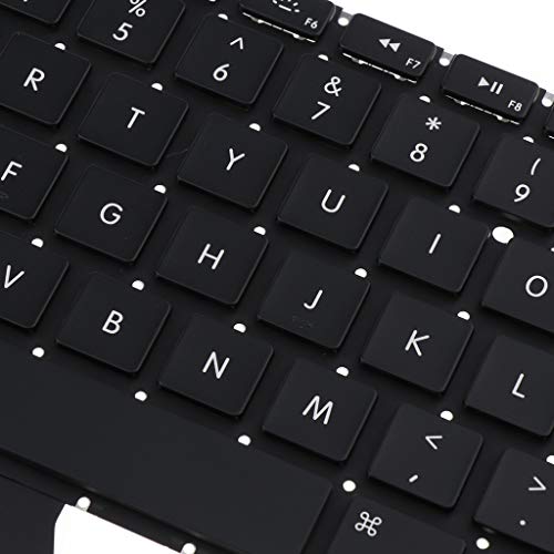 Teclado de laptop com retroiluminação (layout dos EUA), teclado de notebook de substituição compatív