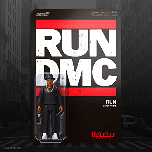 Figura de Acción Joseph Run Simmons Run DMC Super7 3.75 pulg miniatura 3