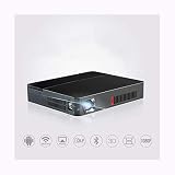 Conexión wifi inalámbrica de doble banda desde el proyector para seleccionar la conexión directa del modo Airplay; compatible con Android e iOS inalámbrico con la misma pantalla. También puede usar la línea de iluminación original para conectar iOS / iPad directamente a nuestro puerto USB del proyector. Más simple y más estable.