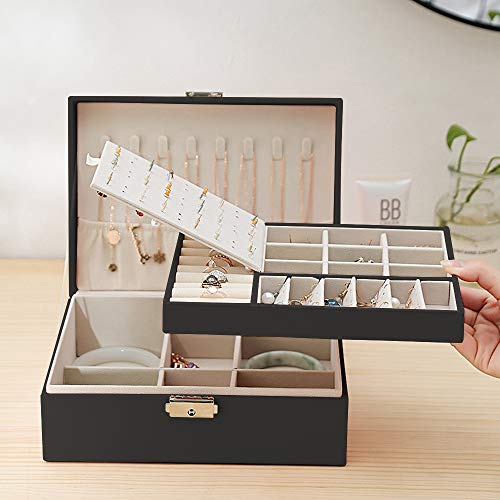 Organisateur à bijoux de voyage EKKONG petit format pour déplacements