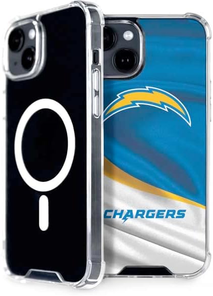Skinit Phone Case Compatible with MagSafe iPhone 13 - Officially Licensed NFL Los Angeles Chargers Design