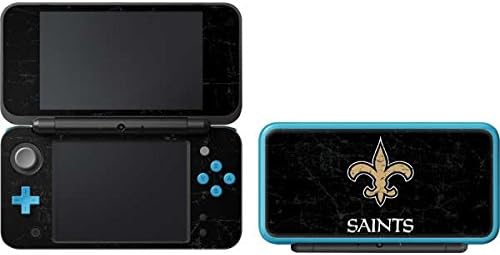 Skinit Decal Gaming Skin Compatible with 2DS XL (2017) - Officially Licensed NFL New Orleans Saints Distressed Design
