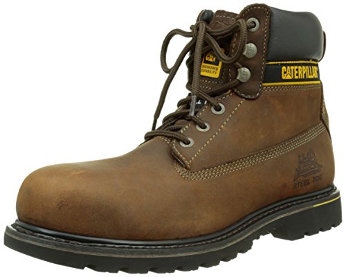 CAT Footwear Holton, Chaussures de Travail Homme, Marron (Chocolate), 44 EU Cover