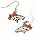 Denver Broncos Dangle Earrings
