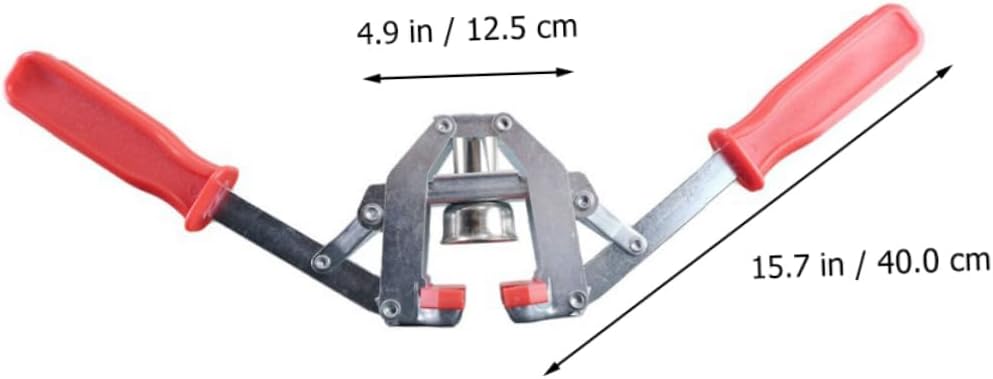 Hand Bottle Capper Tool Twin Lever Manual Capping Device for Home Brewing Lightweight Easy to Use for Shops Factories