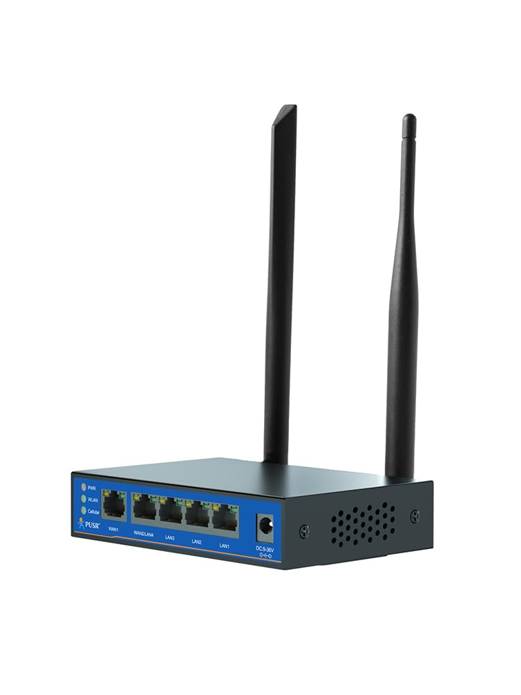 Groupe Mondial Double Carte SIM Industrie Routeur cellulaire LTE Cat4 Equipé de 5 Ports Ethernet Double réseau étendu Répéteur VPN Riche USR-G805s-G