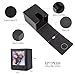 HIYQIN Photo Case for Instax Square SQ Film, Picture Holder, Photo Storage Box Compatible with Fujifilm Instax Square SQ1 SQ20 SQ40 SQ10 SQ6 SP-3 Instant Cameras - Black
