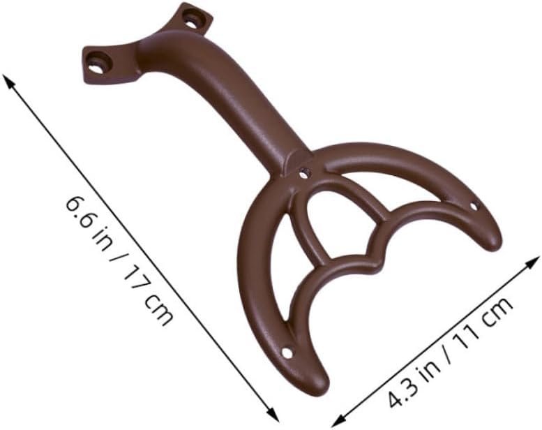 POPETPOP 5 Pcs Ceiling Fan Arm Support Brackets Durable Metal Replacement Parts for Indoor Outdoor Ceiling Fan Repair Versatile Fit Stable Support for Enhanced Performance