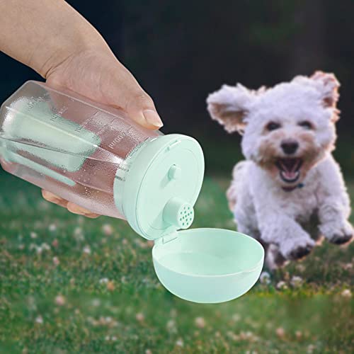 Garrafas de água para cães para caminhadas - Dispensador de tigela de água para cachorro 600ml | Gar
