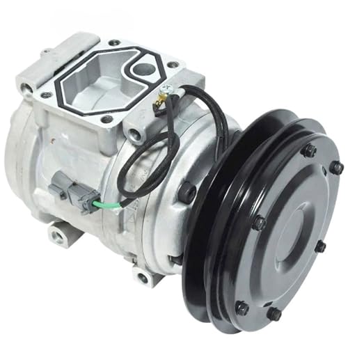 Compresseur 10pa15c avec poulie 1GR robuste pour engin de chantier 24V