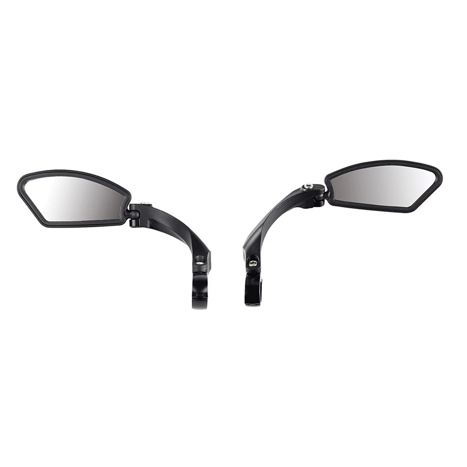 Espejo retrovisor bicicleta par izquierdo derecho con reflector y cristal 6