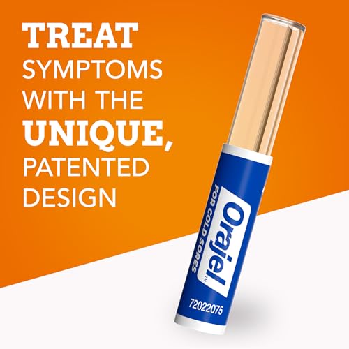 Orajel Touch Free Cold Sore Treatment .12oz, Liquid Formula, Provides Immediate & Targeted Pain Relief, Bonus Size, 6 Applicators. - Thumbnail 5