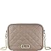 Itzy Ritzy Crossbody Diaper Bag - Chic Crossbody Bag Featuring 6 Pockets and 2 Separate Compartments; Includes Coordinating Changing Pad and Adjustable Shoulder Strap, Taupe