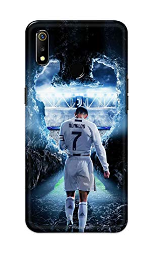 Image of Printed Hard Back Cover Case for Realme 3 | Realme 3i Back Cover (Footbal Legend) -1302