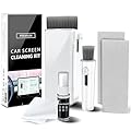 Maxsure Screen Cleaner Spray Kit, TV Detailing Kit Cleaner with Spray Wipe Detailing Brush for Touch Screen Smart TV | Laptop Cleaning Kit, Spray and Wipe Microfiber Cloth for Tesla, Monitor,iPad
