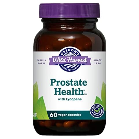 Oregon's Wild Harvest Prostate Health™ with Lycopene Capsules, 60 Count Cover